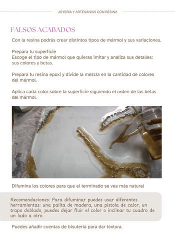 Joyería y Artesanías en Resina 14