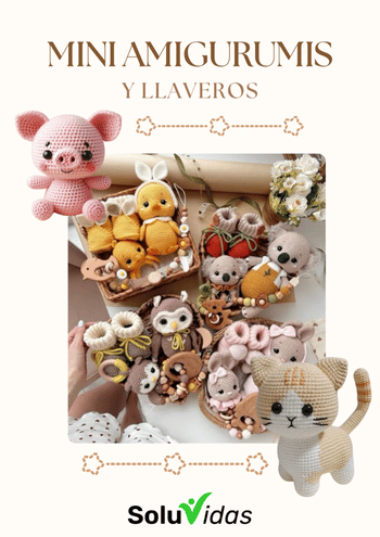 Mini amiguris y llaveros 12